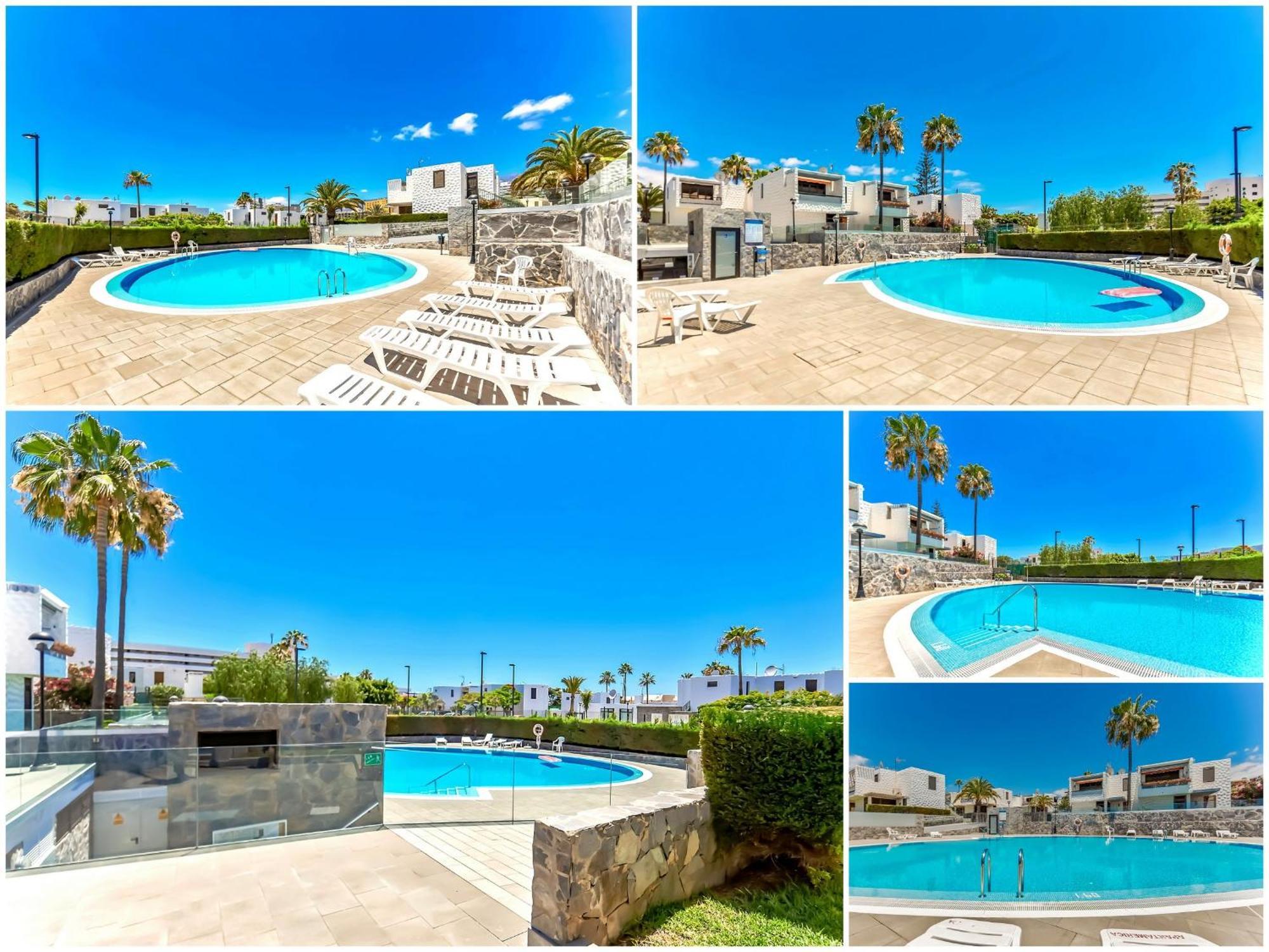 Two Bedroom Apartment, Near Playa De Las Americas, Free Wifi, Pool Exterior foto